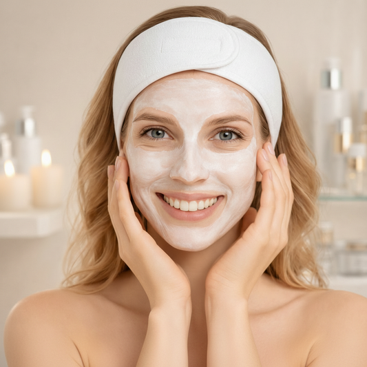 Bandeau Cosmétiques Réglable – Confort et Élégance pour votre Routine Beauté (3PC)